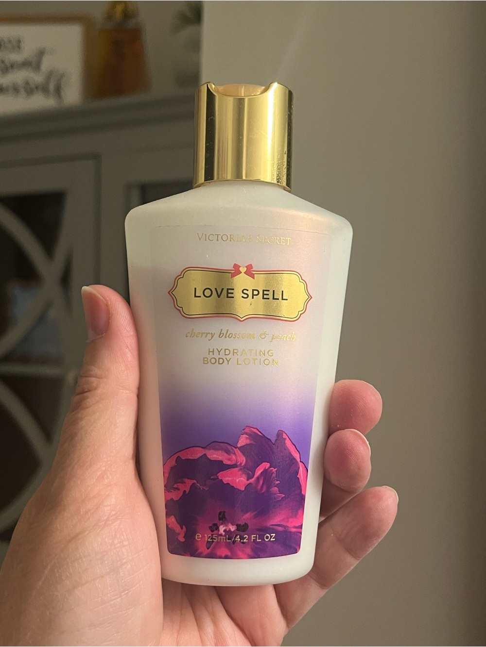 SET Victoria's Secret Love Spell Hydrating Body Lotion & Spray
